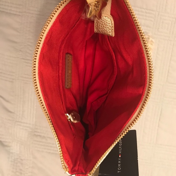 Gold Tommy Hilfiger Crossbody Bag - Picture 3 of 3